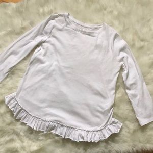 Kate Spade Ruffle Hem Tee
